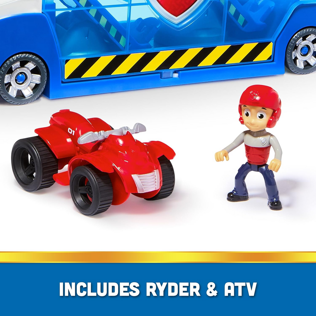 Spin Master Paw Patrol Launch &amp; Rescue Patroller toy playset with Ryder action figure and ATV