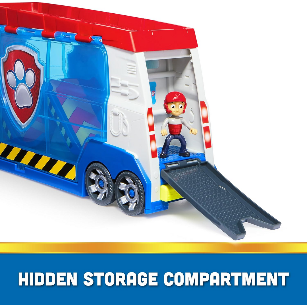 Spin Master Paw Patrol Launch &amp; Rescue Patroller toy playset with Ryder action figure and ATV