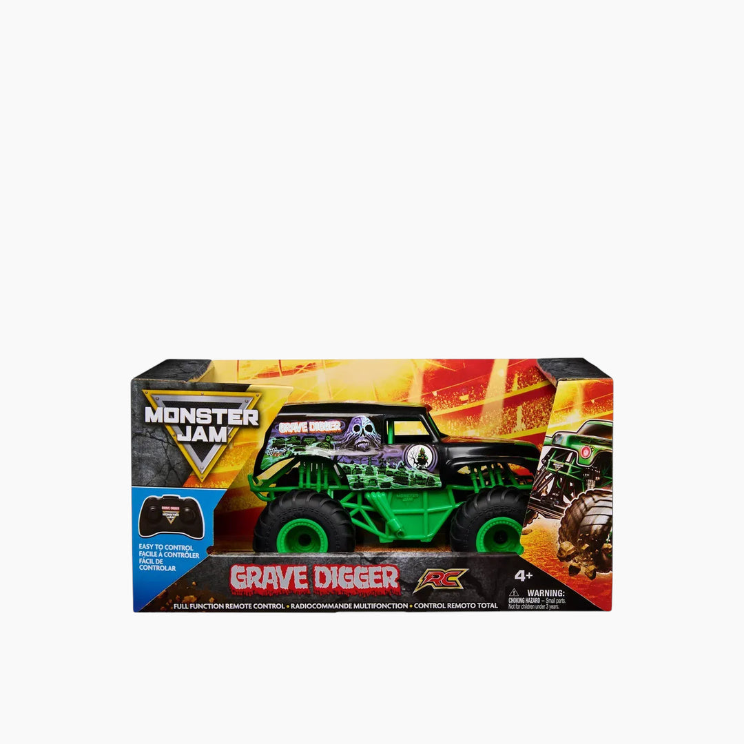 Spin Master Monster Jam 1:24 Grave Digger RC truck