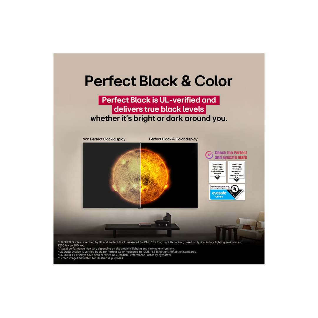 LG 77 inch OLED evo AI C5 4K 144Hz Smart TV AI Magic