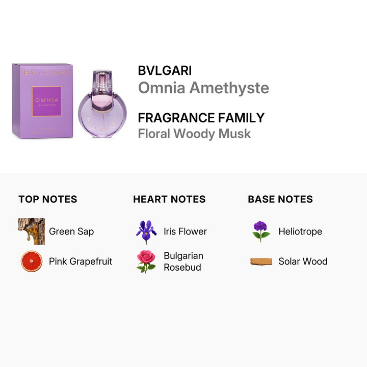 Bvlgari Omnia Amethyste EDT 100Ml For Women