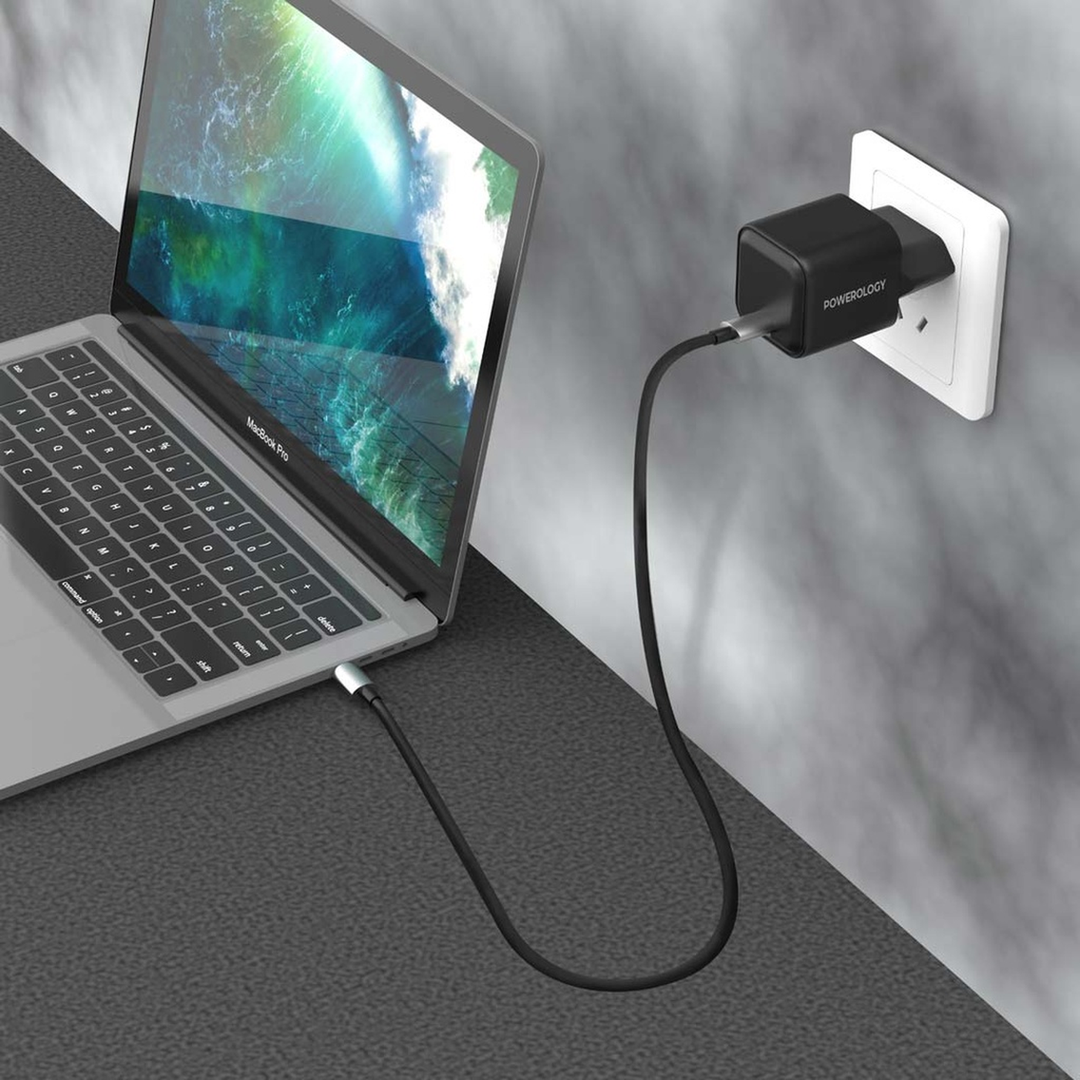 Powerology 35W GaN PD charger with EU plug