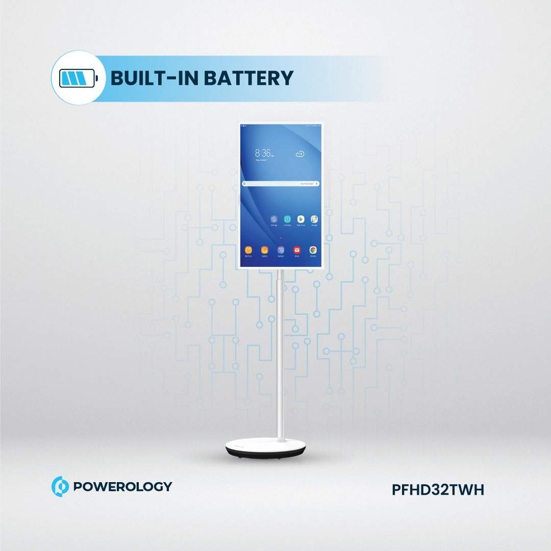 Powerology 32-inch Android Smart Screen with IPS display