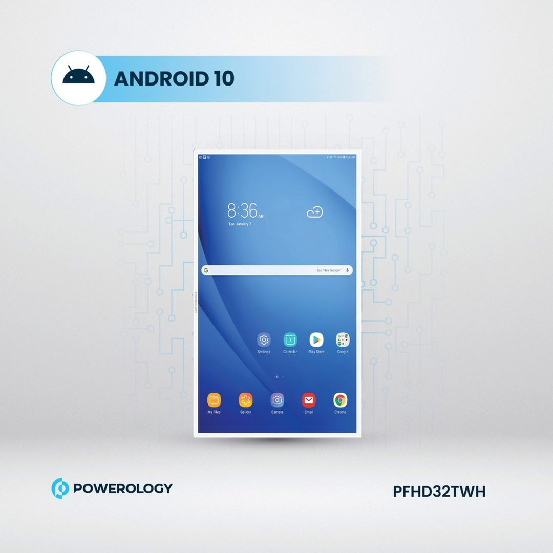 Powerology 32-inch Android Smart Screen with IPS display