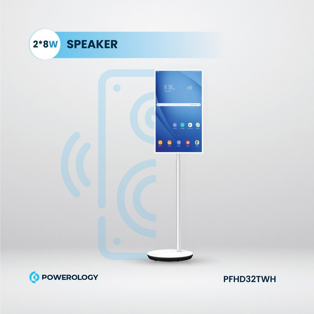 Powerology 32-inch Android Smart Screen with IPS display