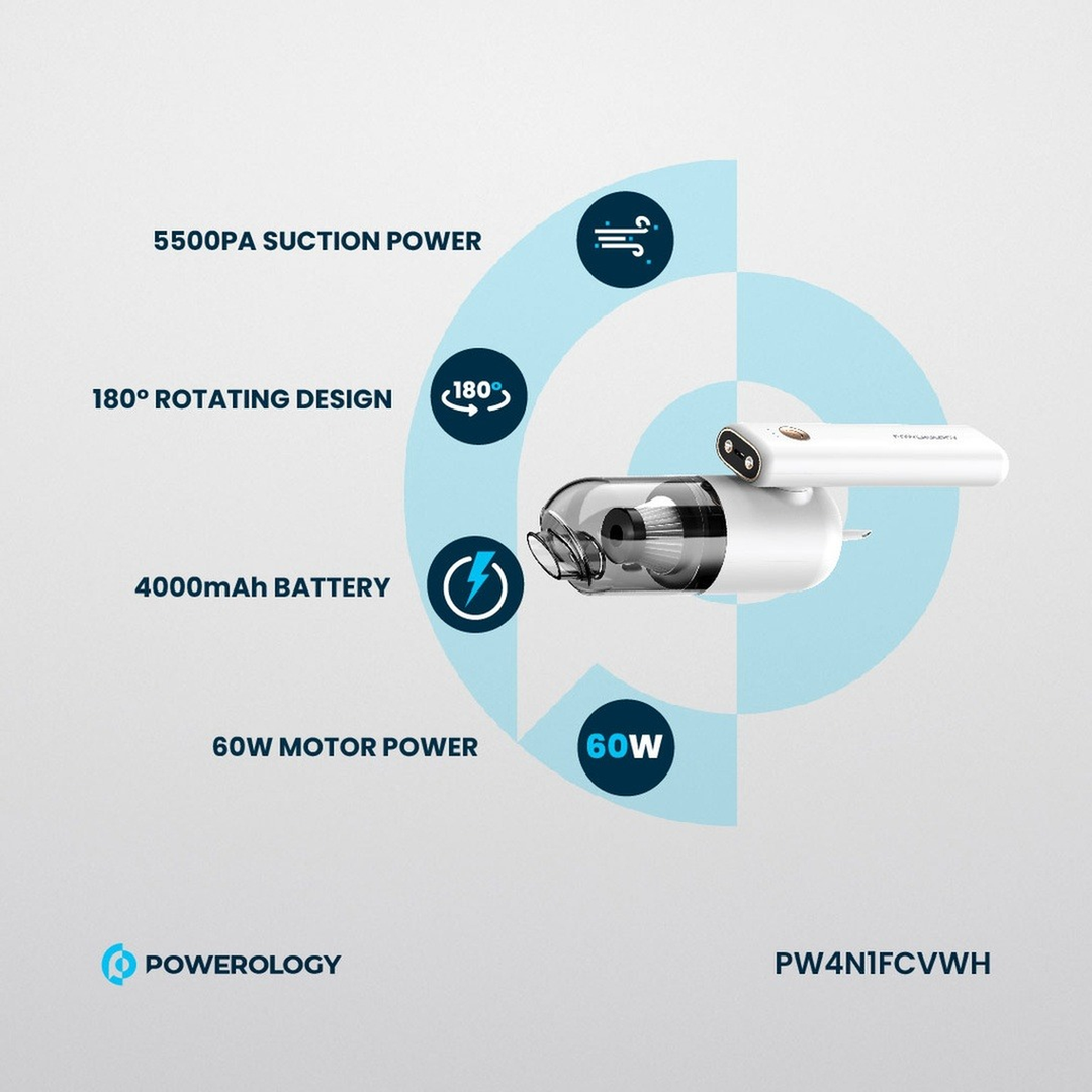Powerology Vacuum Blower Inflator Device