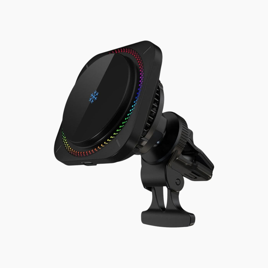 Powerology Qi2 Standard MagSafe fast charger with RGB lighting