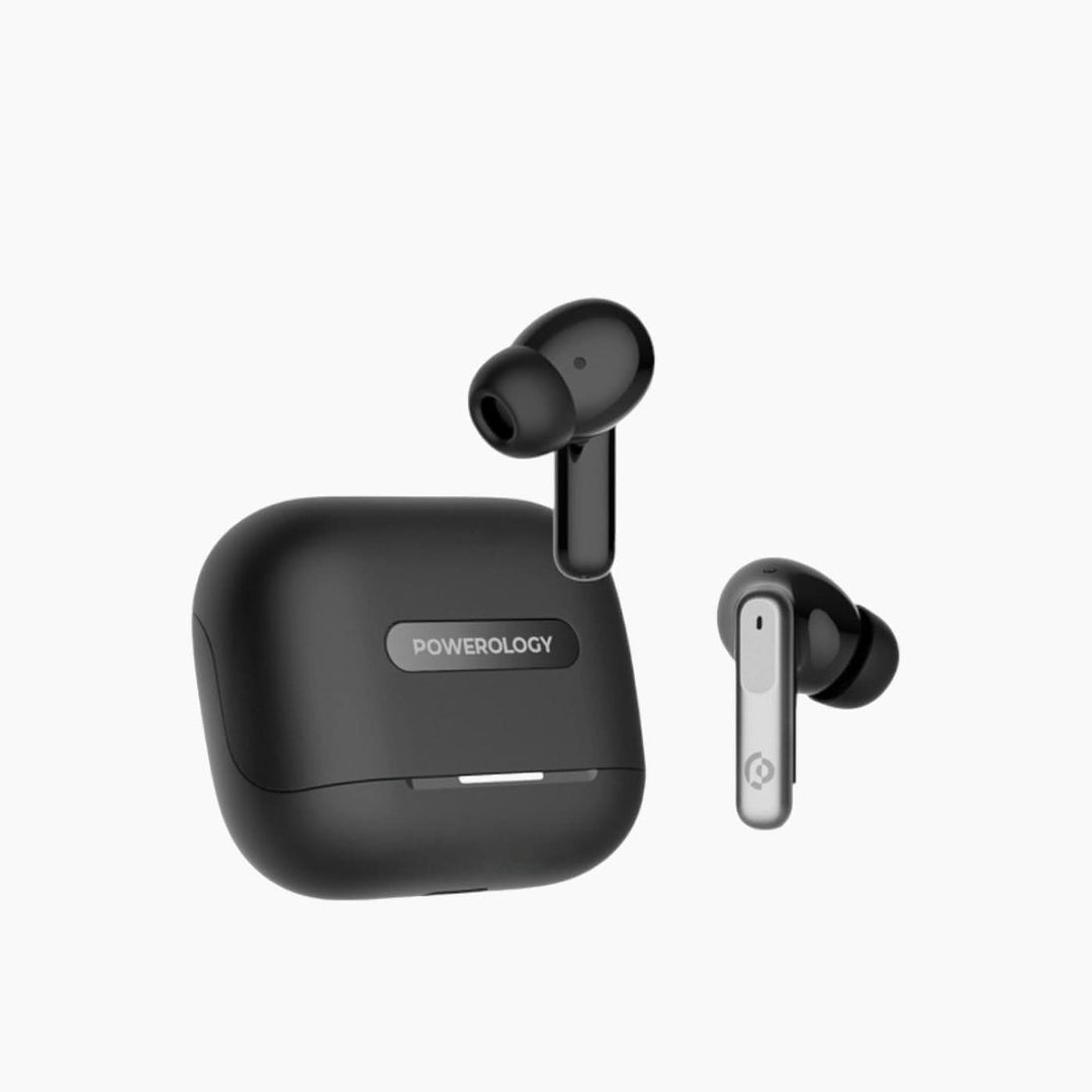 Powerology 6 Mic Hybrid ANC + ENC True Wireless Buds