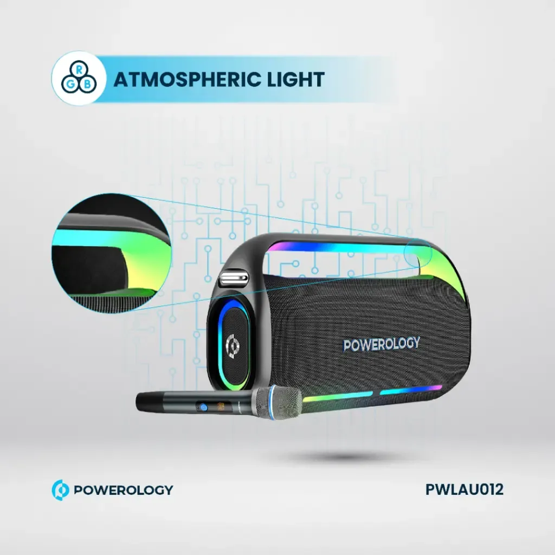 Powerology Deep Bass Party Speaker with 150W output