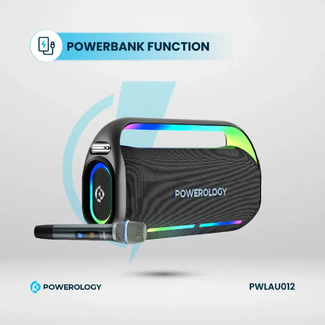 Powerology Deep Bass Party Speaker with 150W output