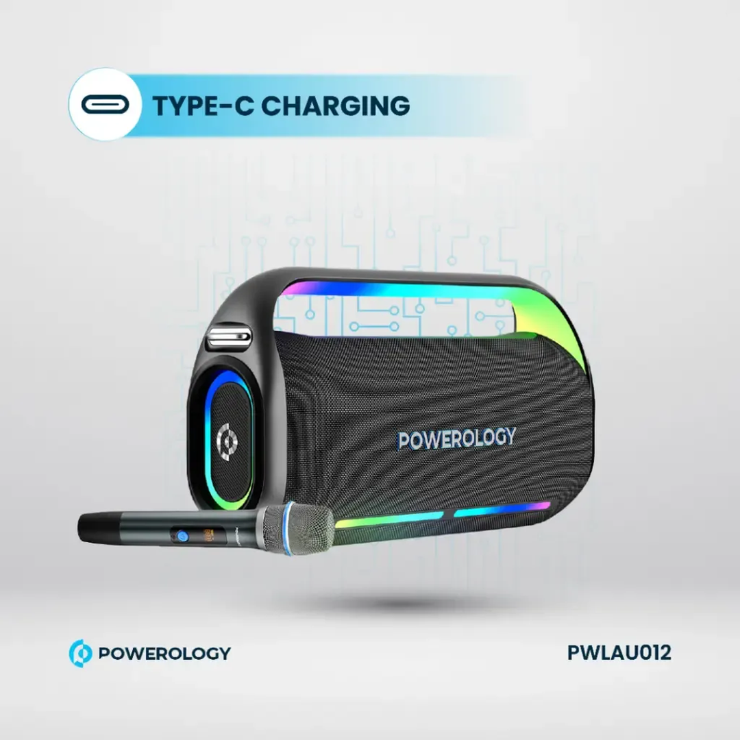 Powerology Deep Bass Party Speaker with 150W output