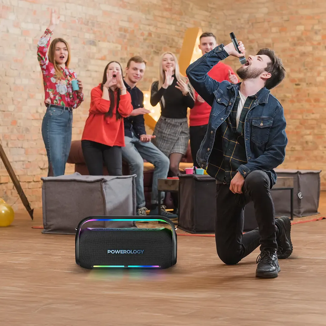 Powerology Deep Bass Party Speaker with 150W output