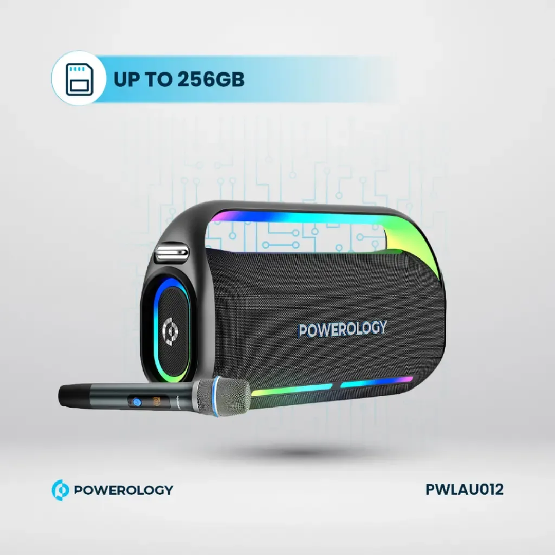 Powerology Deep Bass Party Speaker with 150W output
