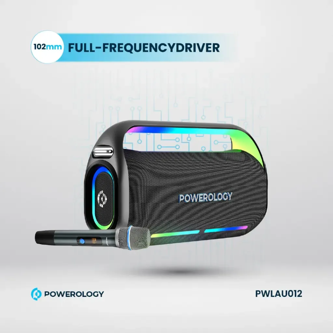 Powerology Deep Bass Party Speaker with 150W output