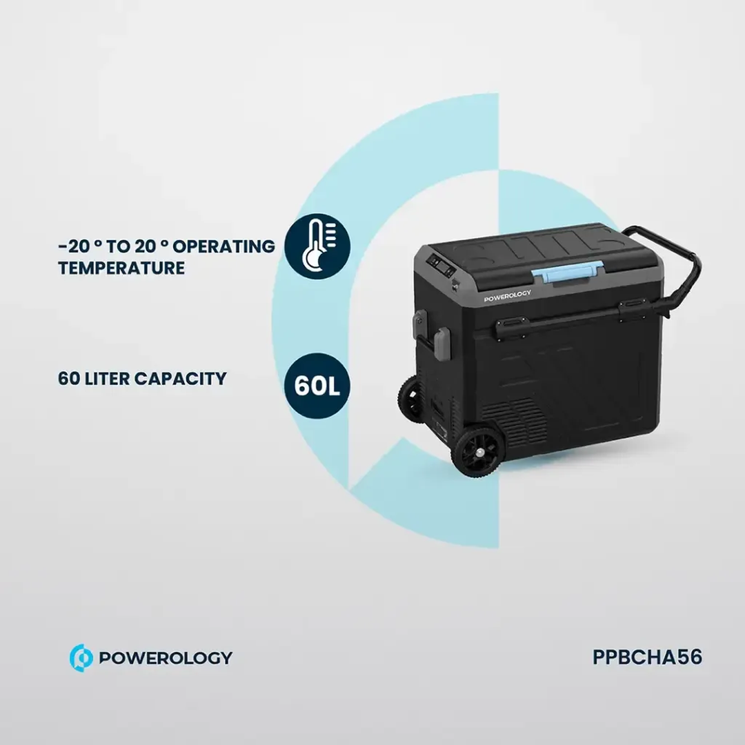 Powerology Dual Compartment Smart Fridge Freezer