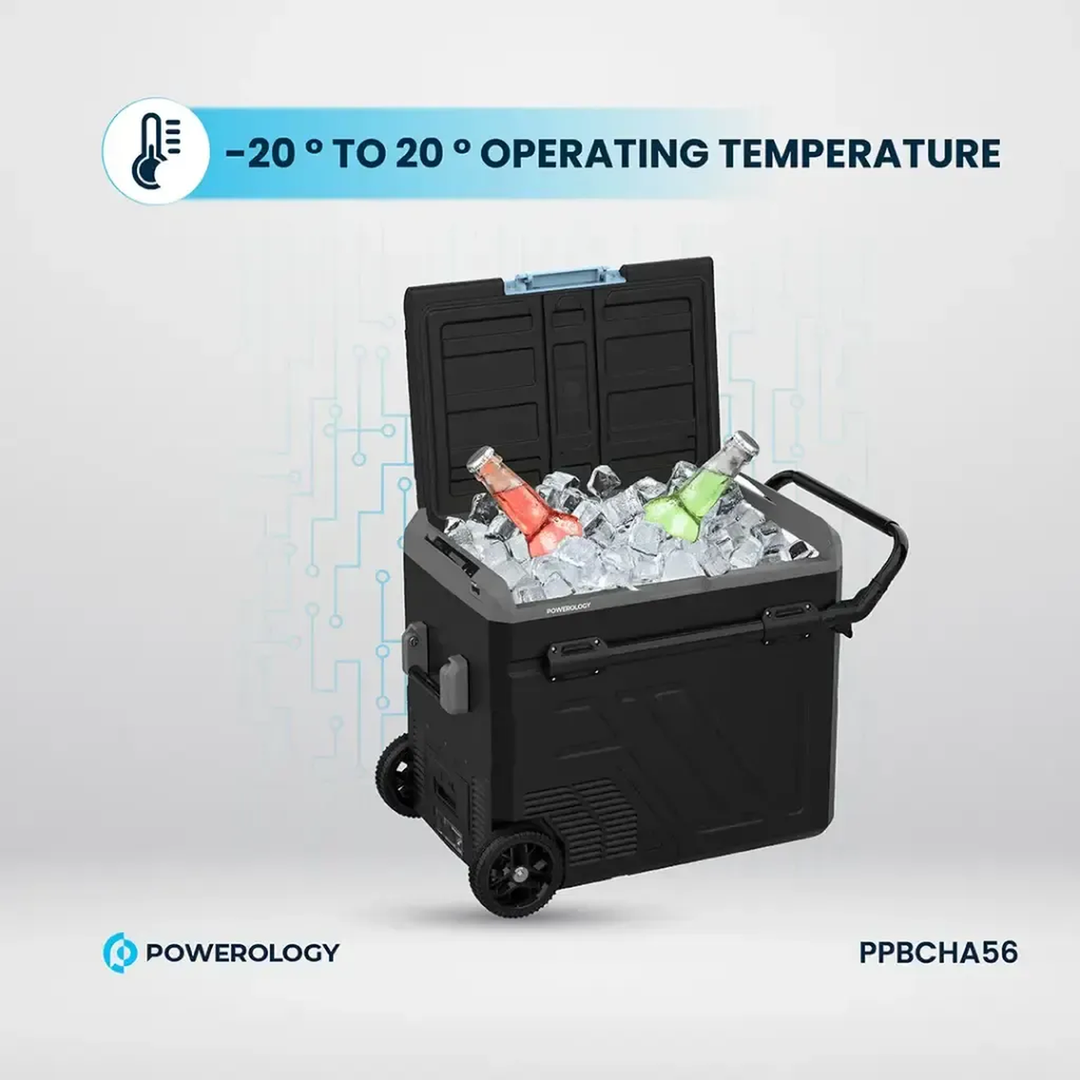 Powerology Dual Compartment Smart Fridge Freezer