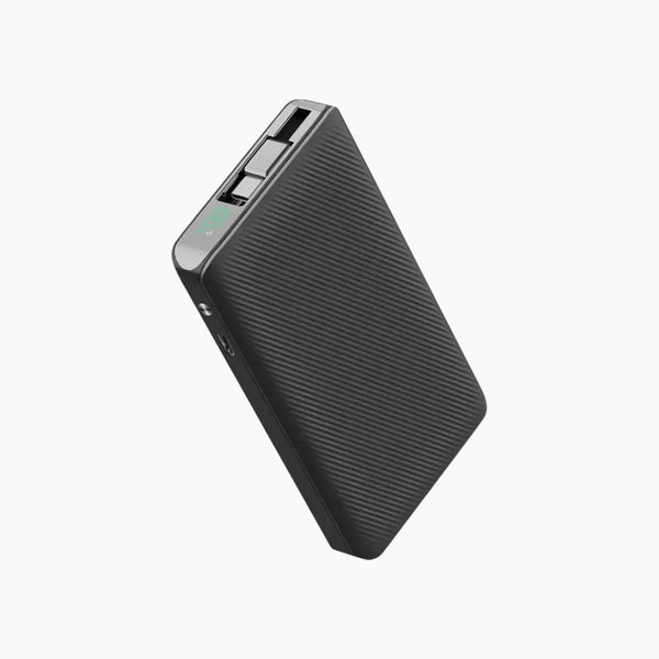 Retractable Cable Power Bank 10000mAh