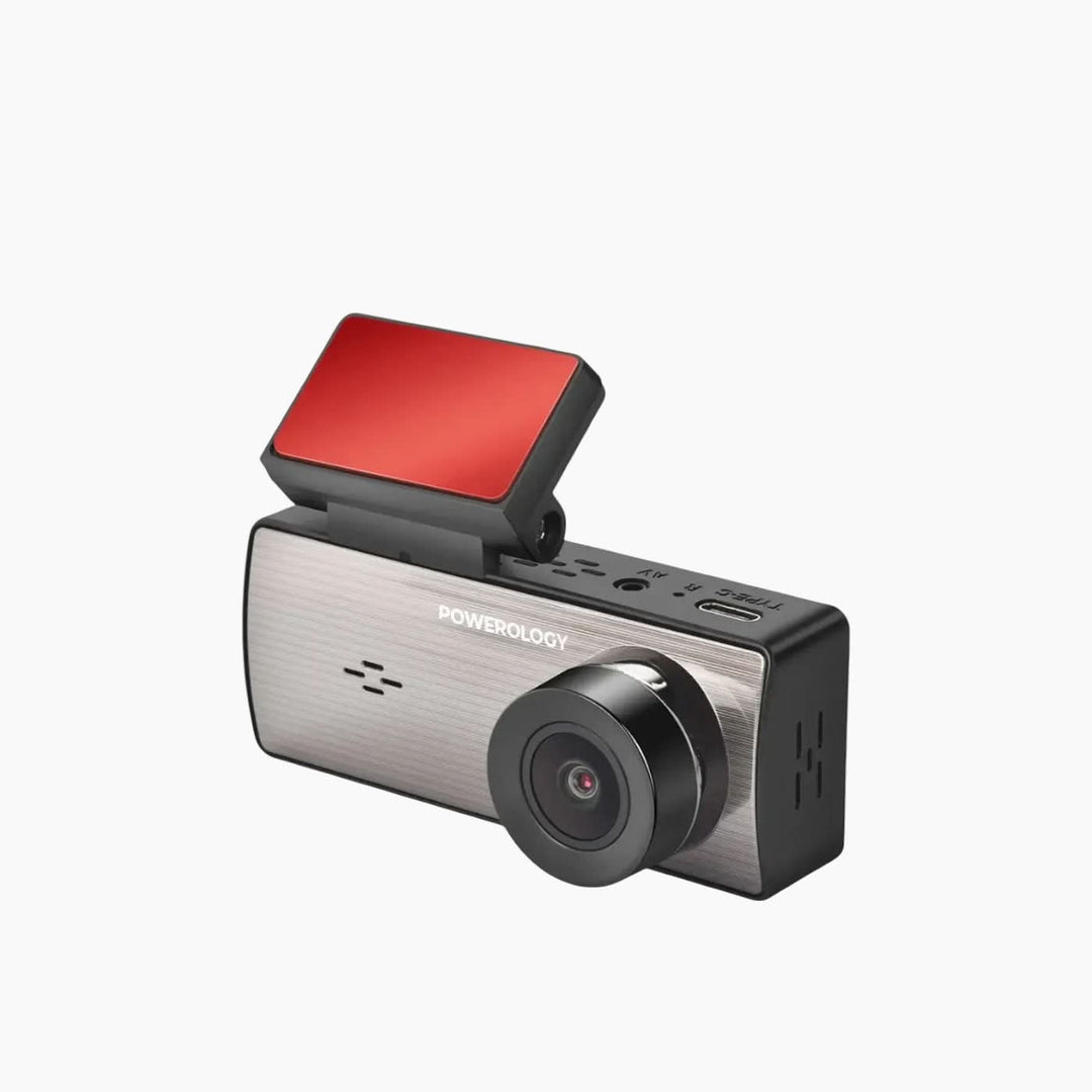 Powerology Dual Recording Dash Camera with zinc alloy body
