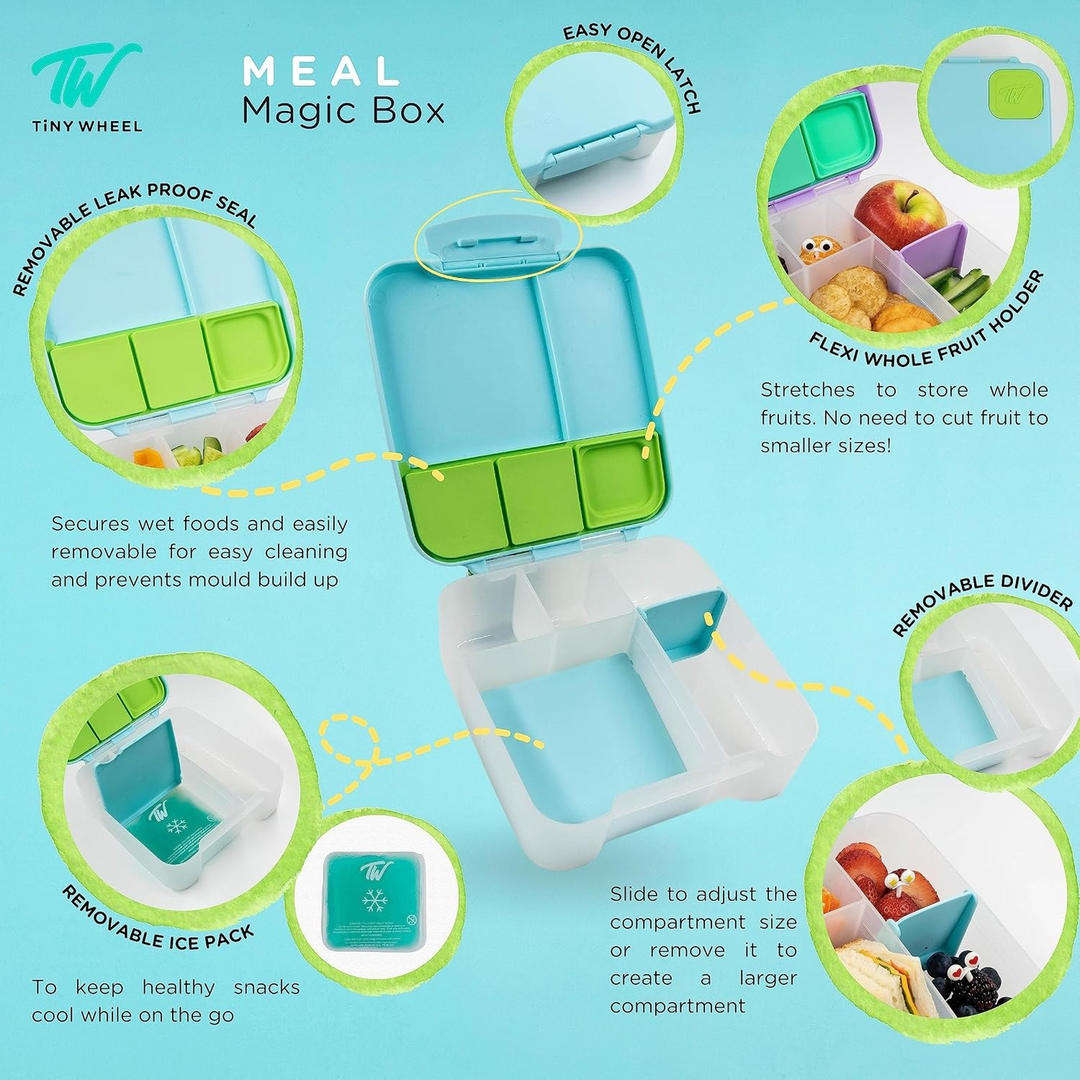 Tiny Wheel Meal Magic Lunch Box