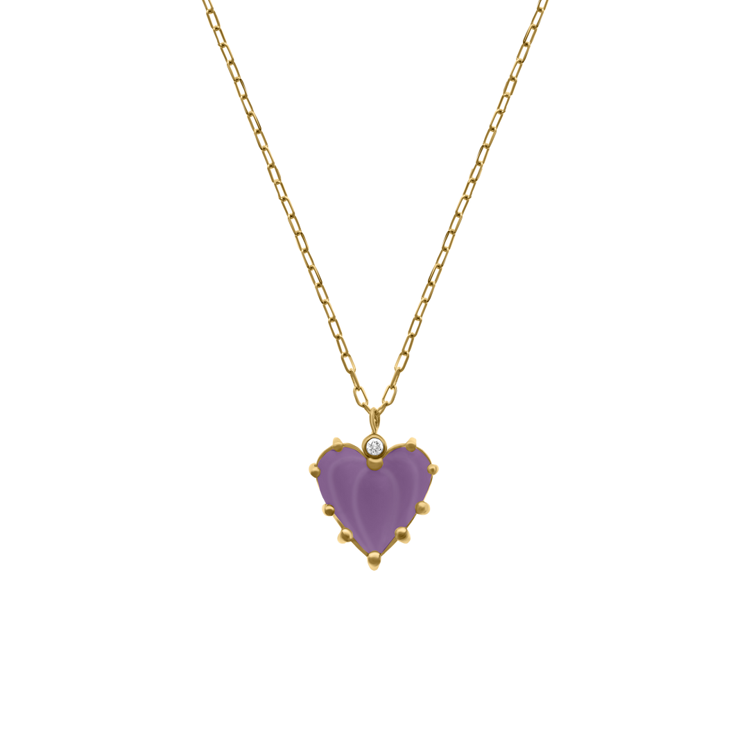 Baby Chic Jewelry Glowing Heart Necklace