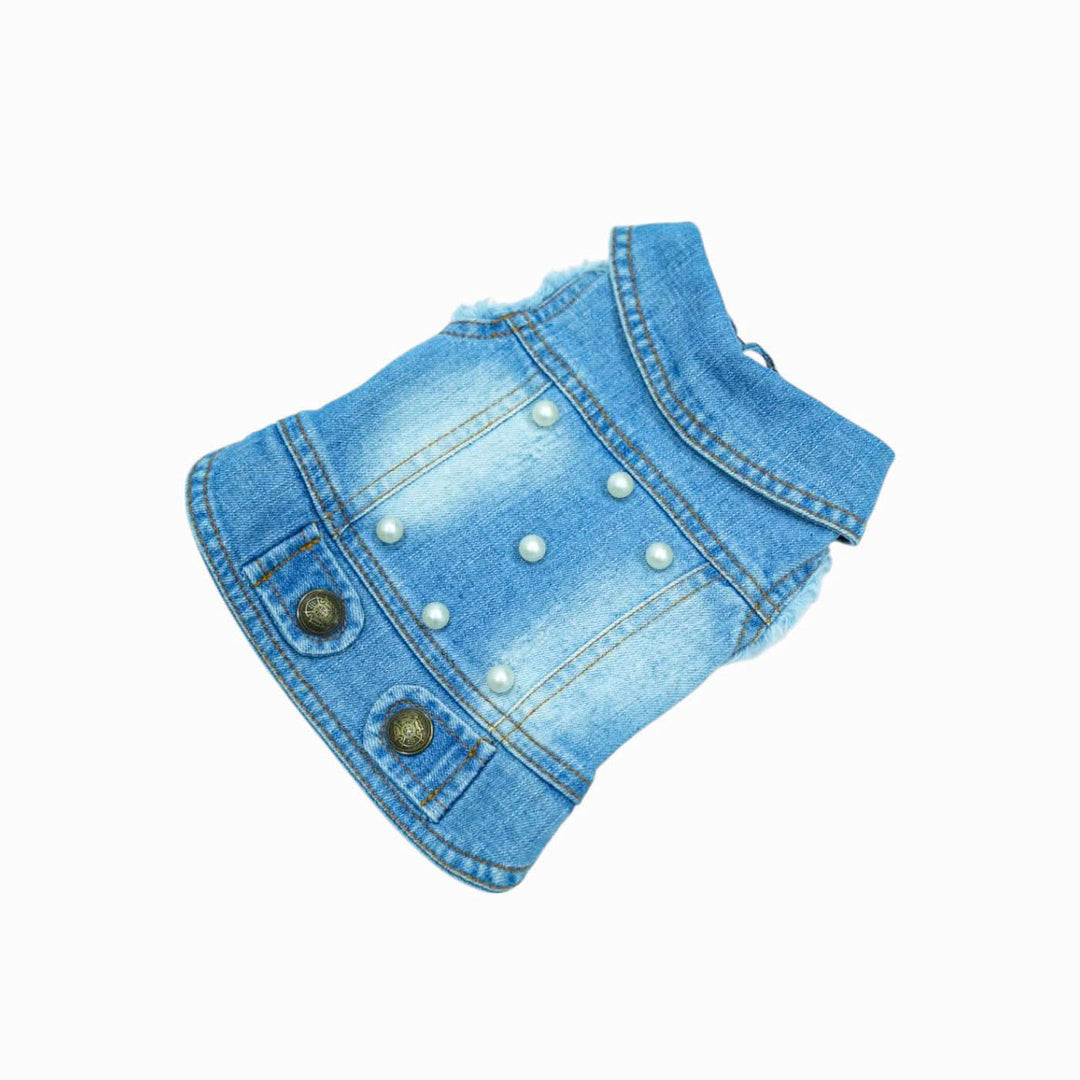 Best Buddies Dog Jeans Jacket - HUNA