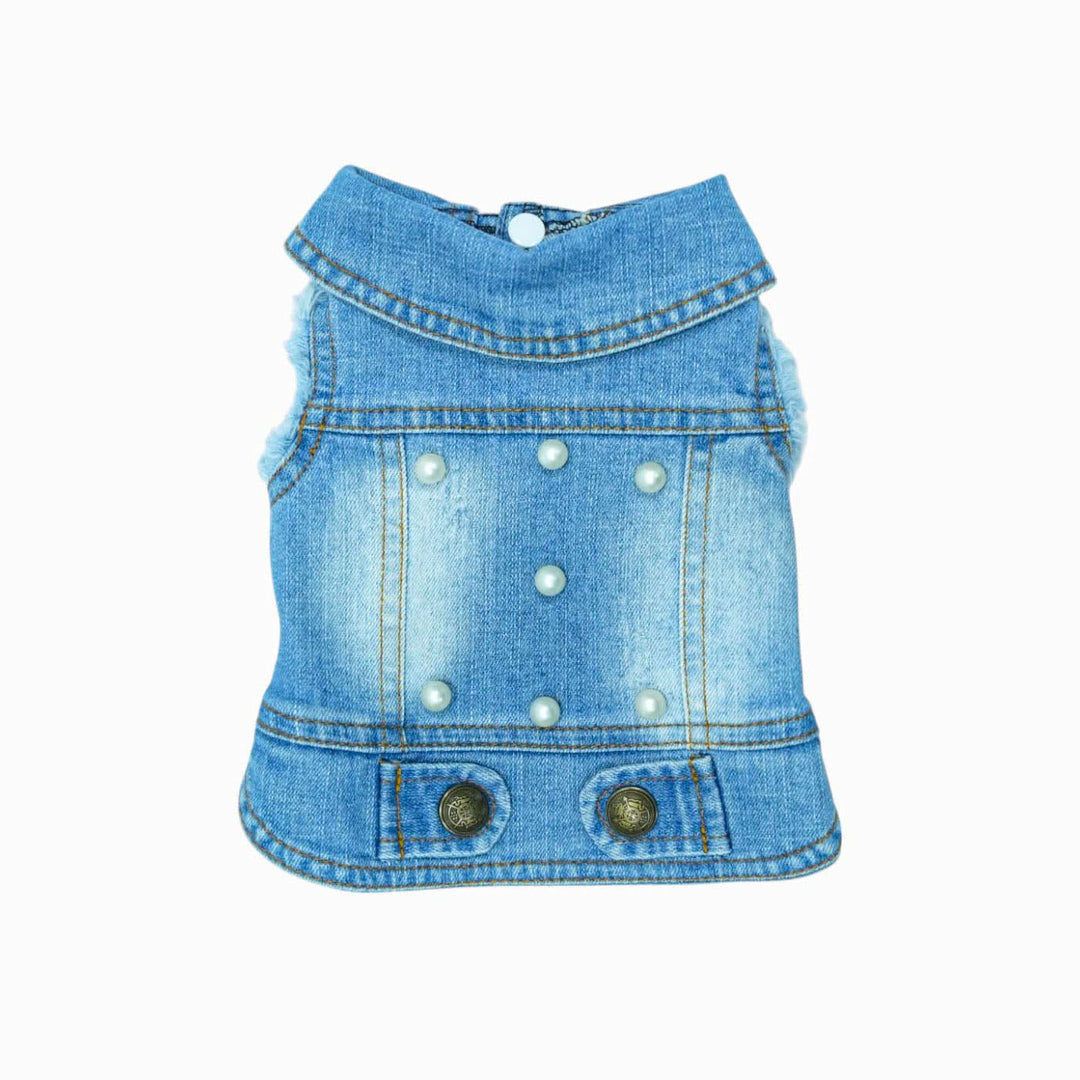 Best Buddies Dog Jeans Jacket - HUNA