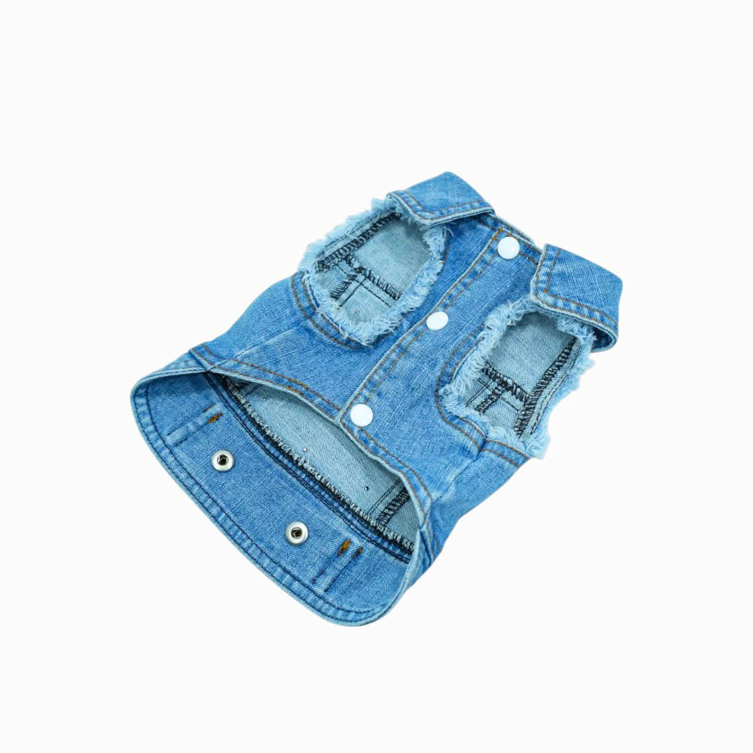 Best Buddies Dog Jeans Jacket - HUNA