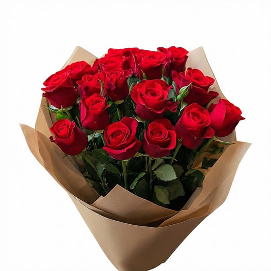 Red Roses Hand Bouquet