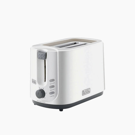 Black + Decker 750W Cool Touch 2 Slice Toaster