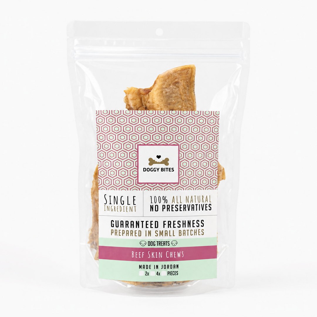 Doggy Bites Beef Skin Chews