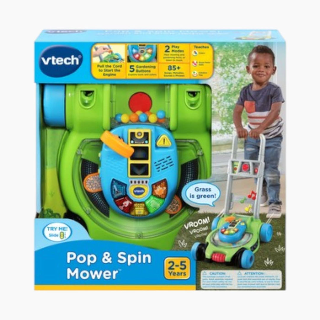 VTech جزازة العشب الدوارة والمنبثقة