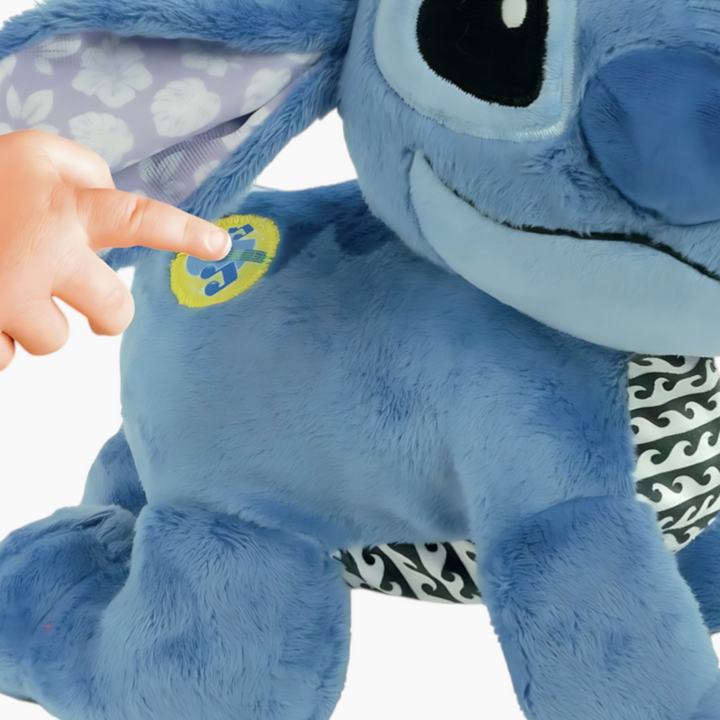 Clementoni Stitch Crawl With Me Plush