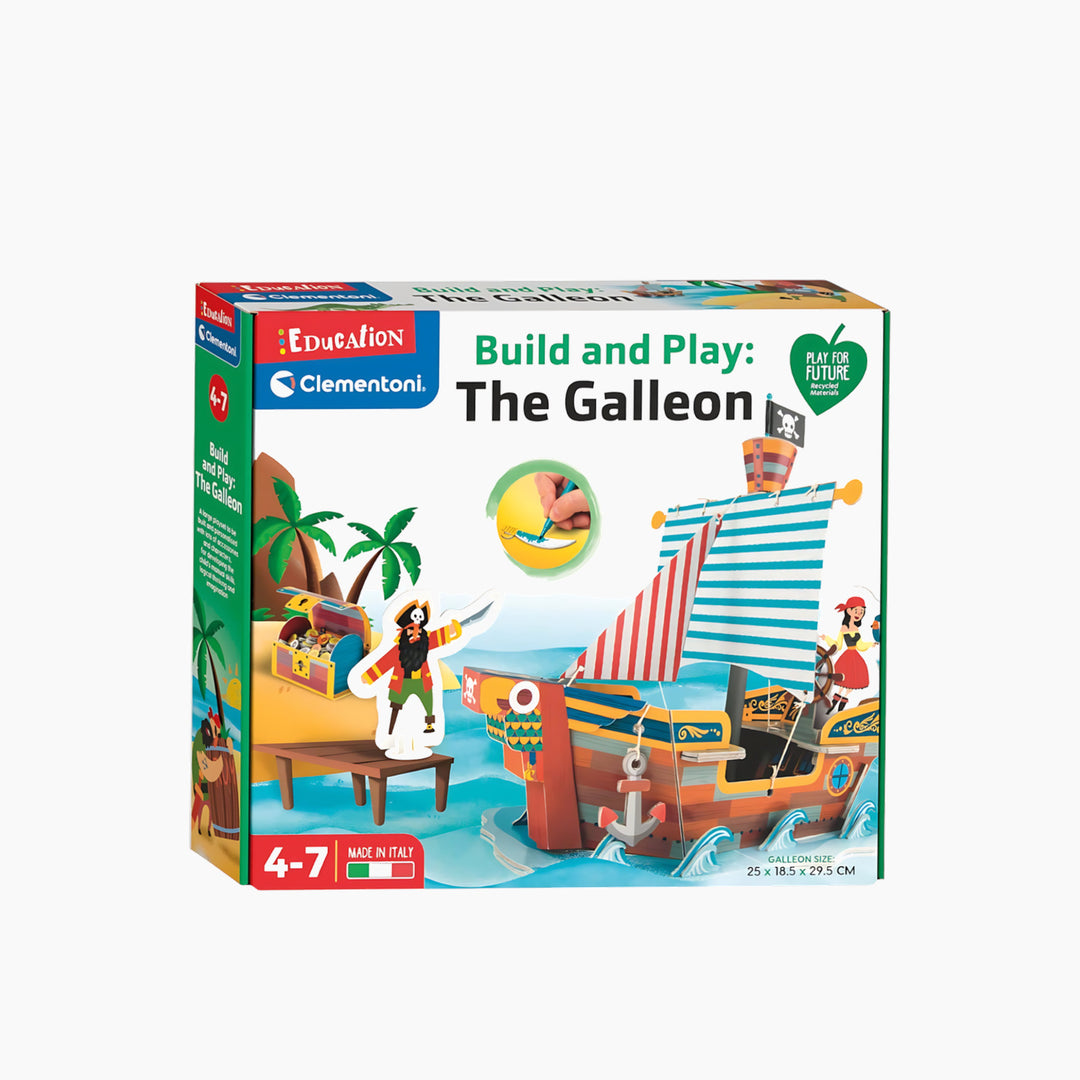 Clementoni Build And Play: The Galleon