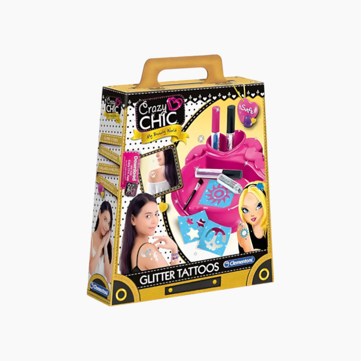 Clementoni Crazy Chic Glitter Tattoo