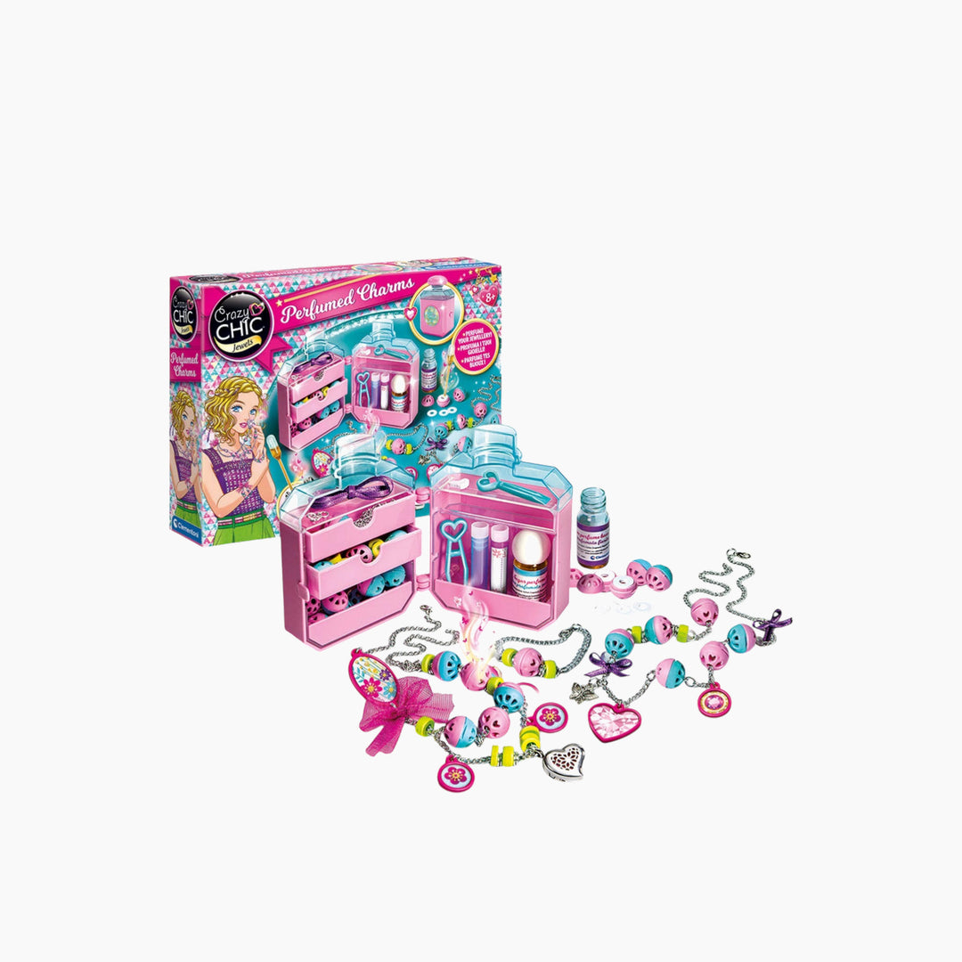 Clementoni Crazy Chic Perfumed Charms Jewellery Kit For Children