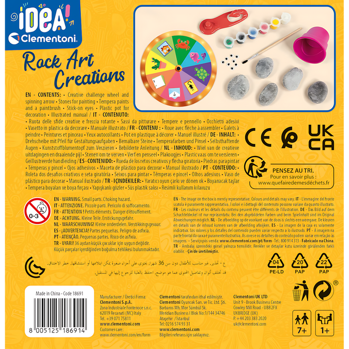 Clementoni Surprise Box Rock Art