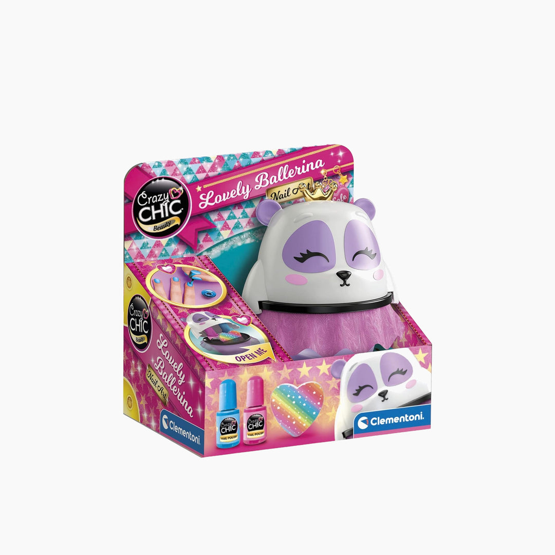 Clementoni Crazy Chic Ballerina Nails Set