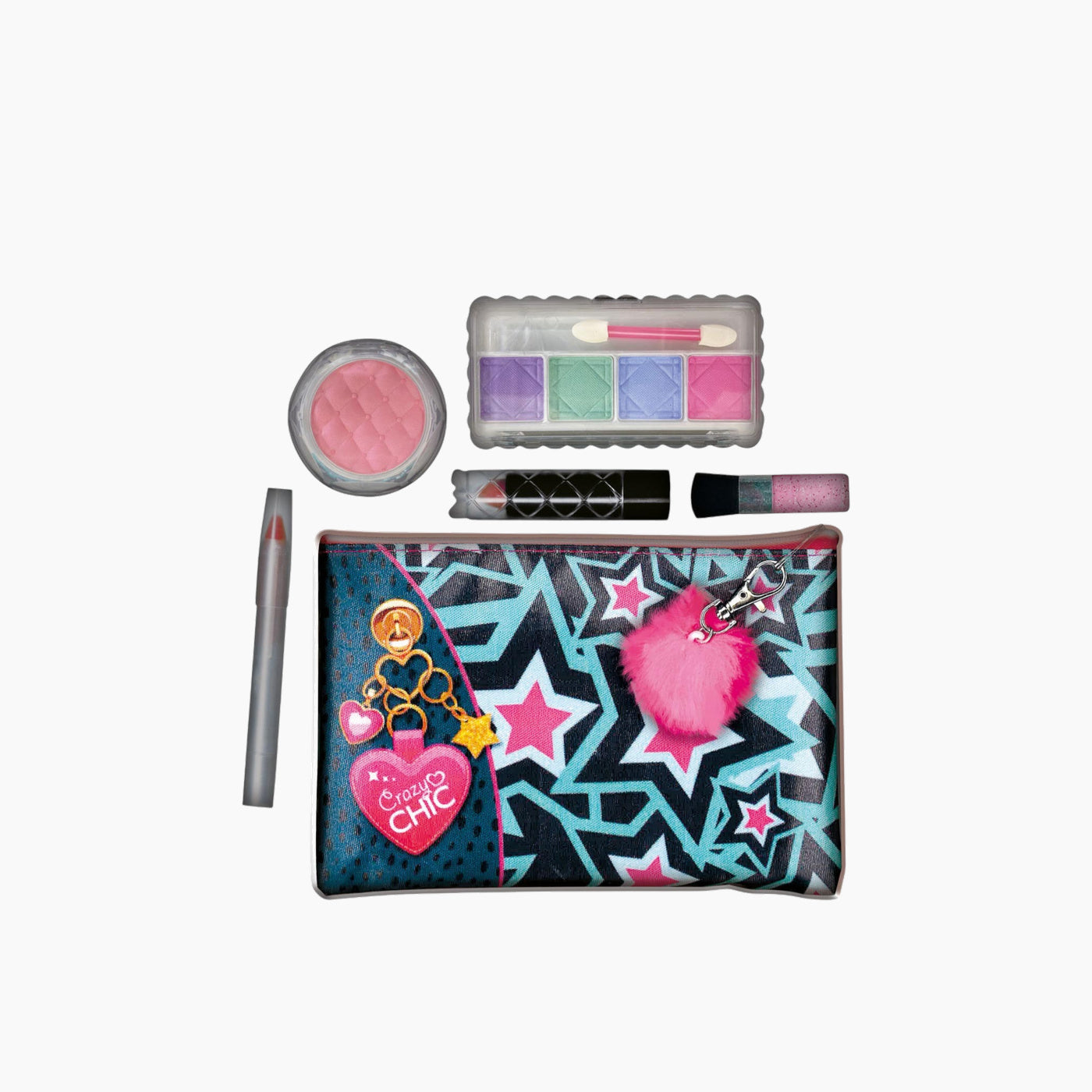 Clementoni Crazy Chic Pochette Make Up Bag - HUNA