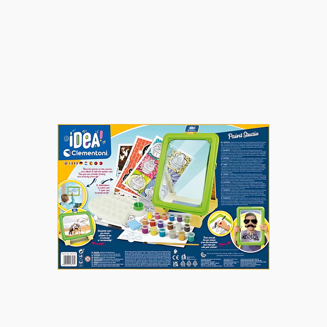 Clementoni Idea Atelier Della Pittura Painting Studio Art Kit
