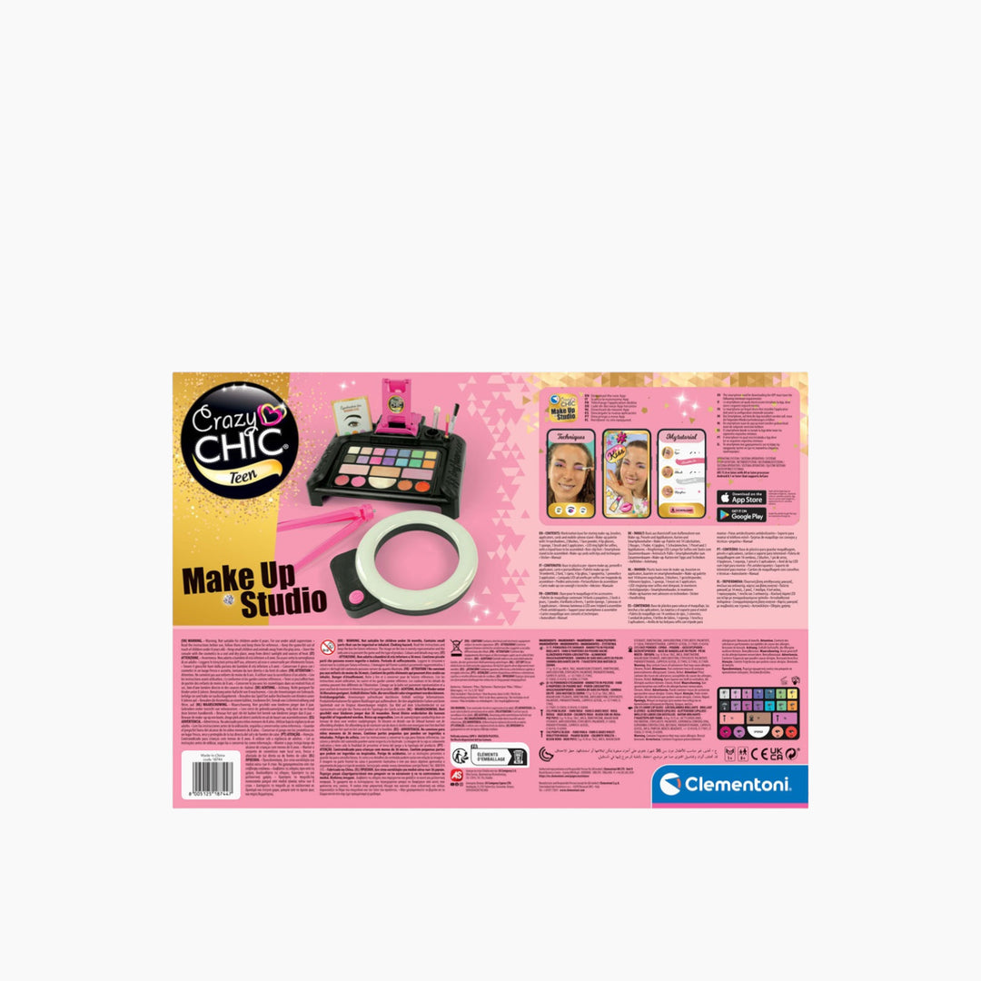 Clementoni Crazy Chic Beauty Studio Makeup Kit