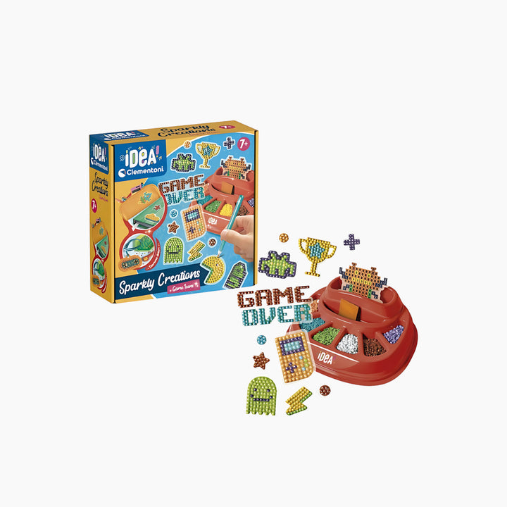 Clementoni Sparkly Creations Craft Kit - Game Icons