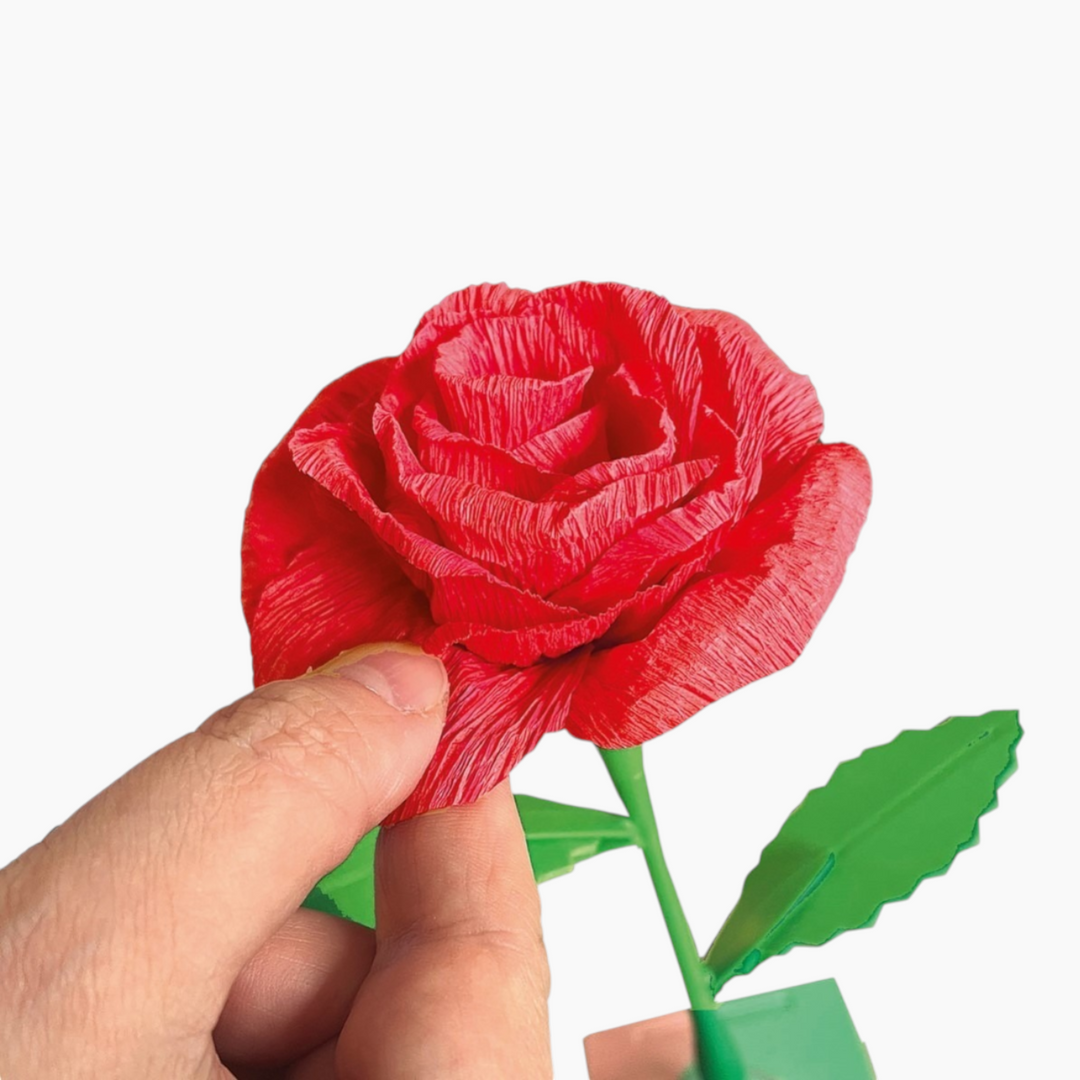 Clementoni Create Your Own Flowers Craft Kit Rose
