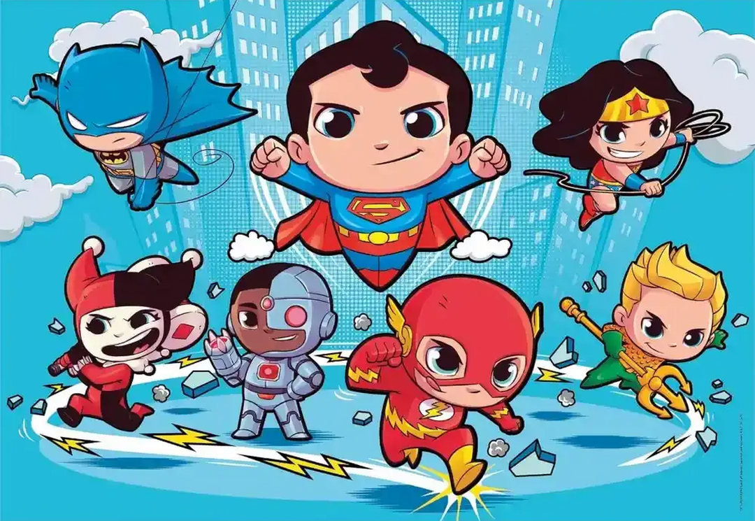 Clementoni Dc Comics Superfriends 30 Piece Puzzle