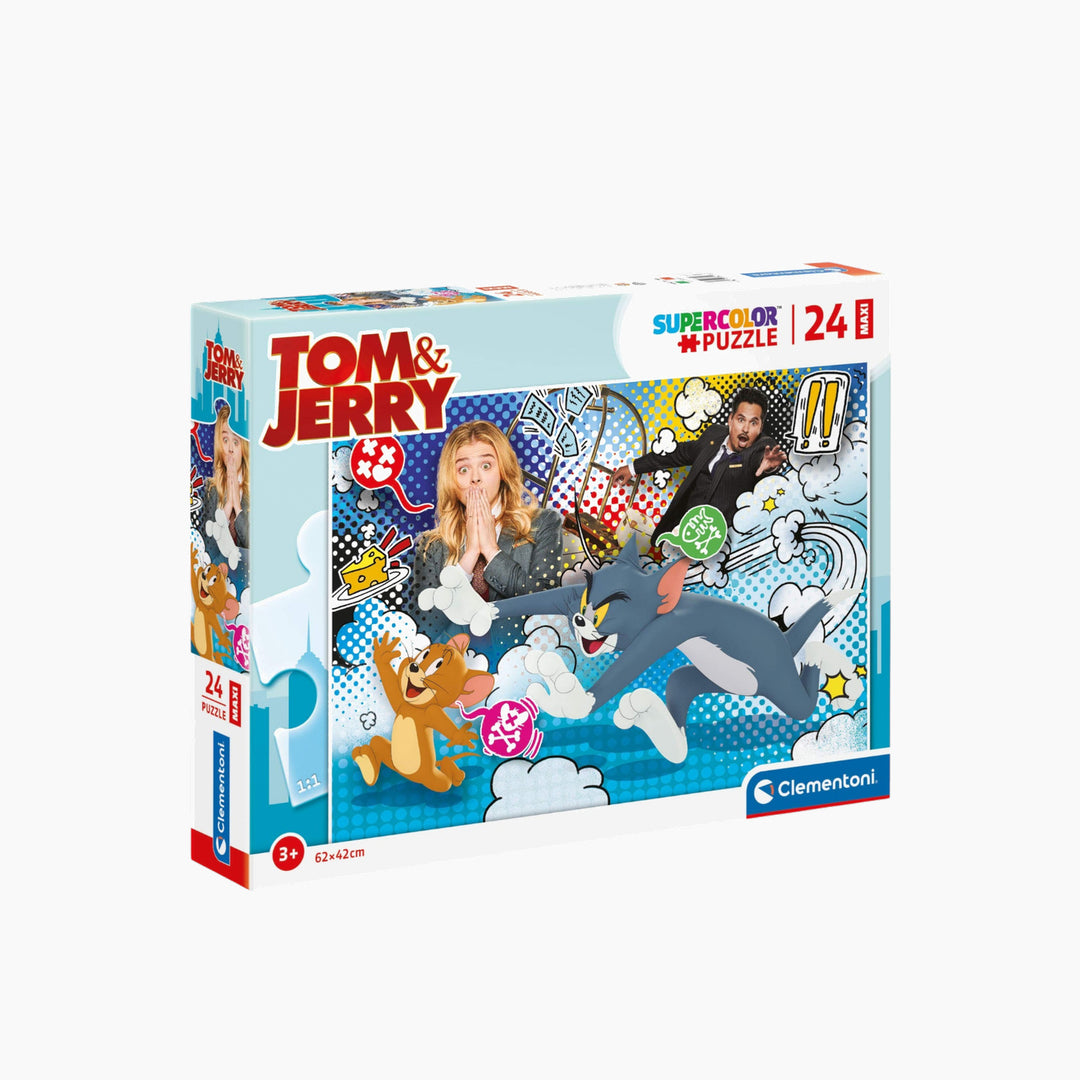 Clementoni Maxi Tom And Jerry Puzzle 24 Pieces