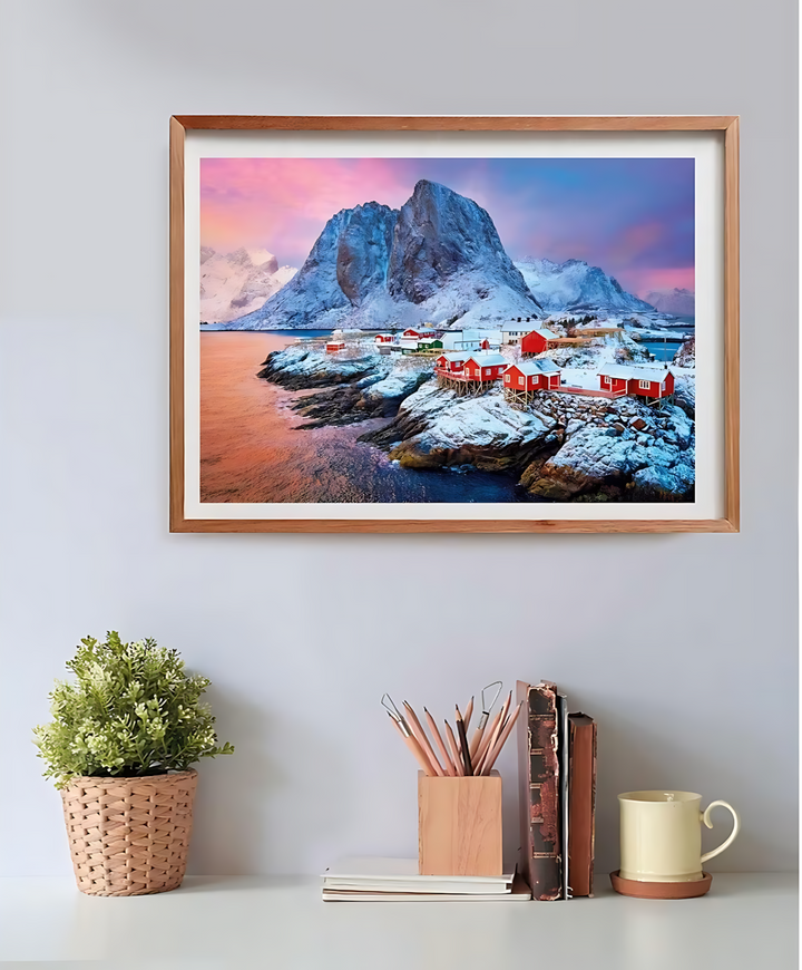 Clementoni Hamnoy Village Puzzle 500 Pieces