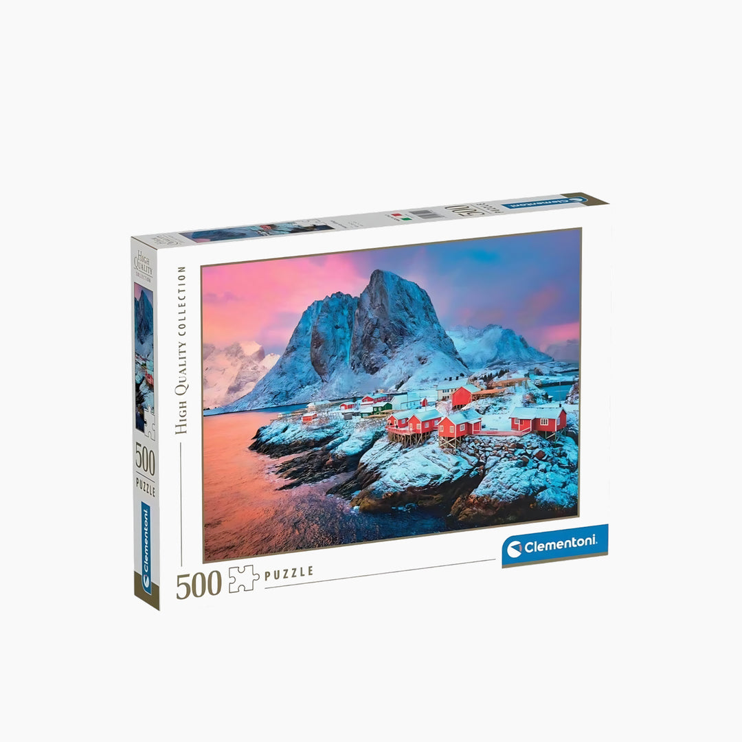 Clementoni Hamnoy Village Puzzle 500 Pieces