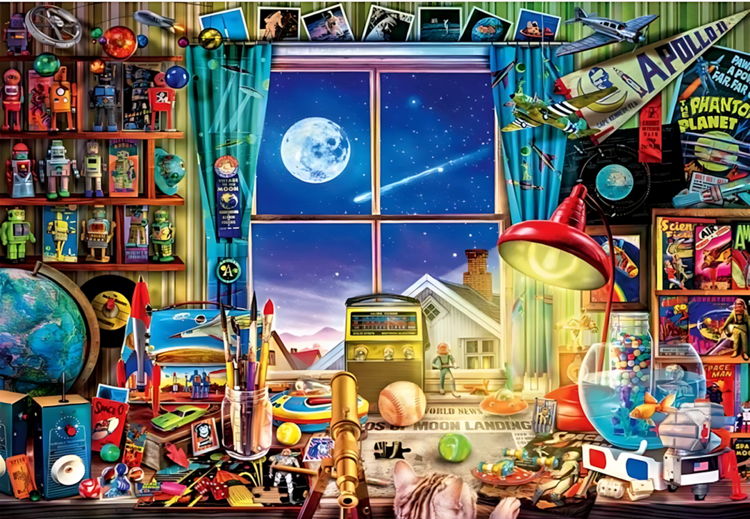 Clementoni To The Moon Puzzle 500 Pieces