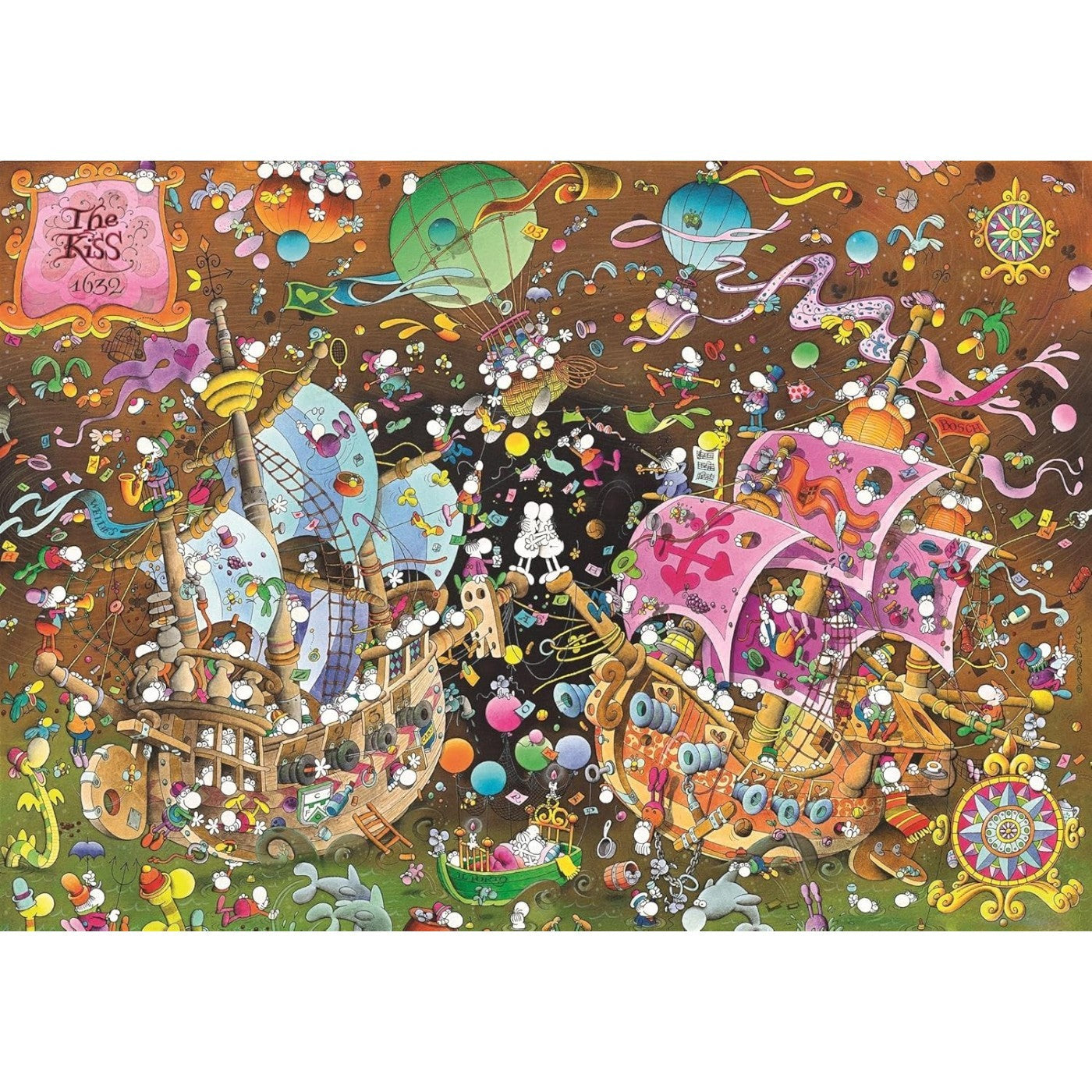 Clementoni Mordillo The Kiss Puzzle 6000 Pieces Clementoni Mordillo The Kiss Puzzle 6000 Pieces