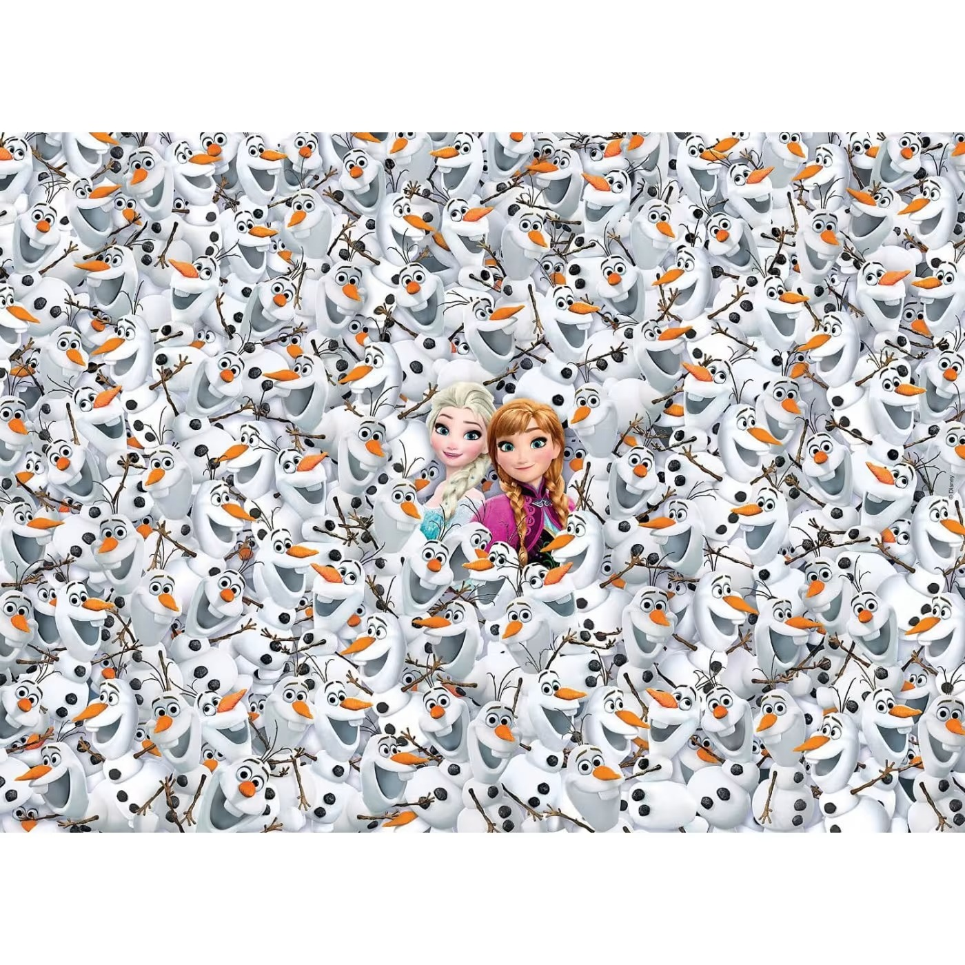 Clementoni Impossible Puzzle Frozen 1000 Pieces Clementoni Impossible Puzzle Frozen 1000 Pieces