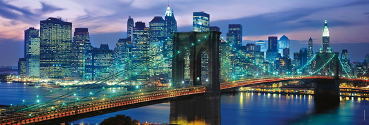 Clementoni Panorama New York Brooklyn Bridge 1000 Piece Puzzle